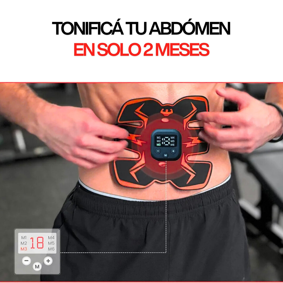 COMBO 3 en 1 ESTIMULADOR ABDOMINAL/BRAZOS/PIERNAS