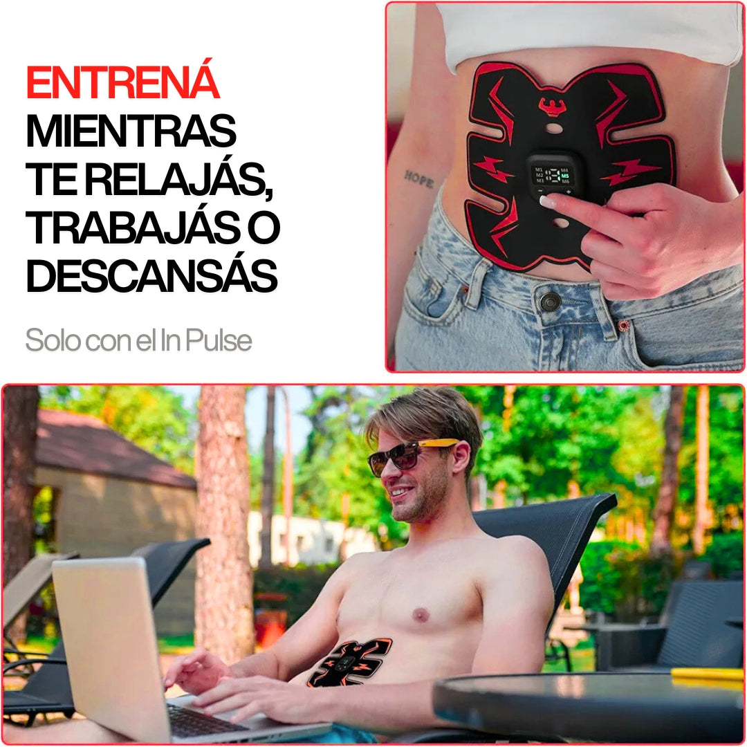 COMBO 3 en 1 ESTIMULADOR ABDOMINAL/BRAZOS/PIERNAS