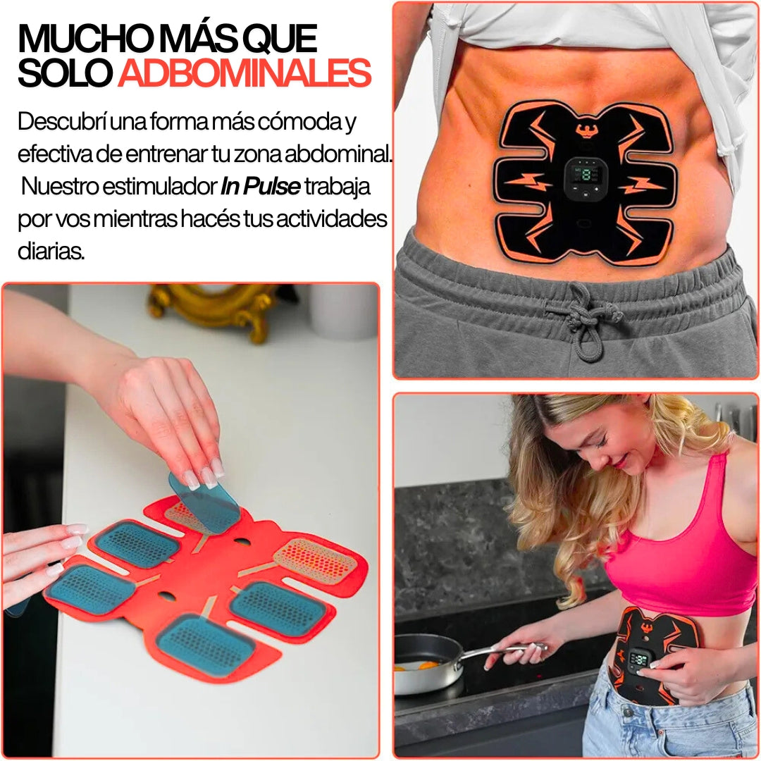 COMBO 3 en 1 ESTIMULADOR ABDOMINAL/BRAZOS/PIERNAS